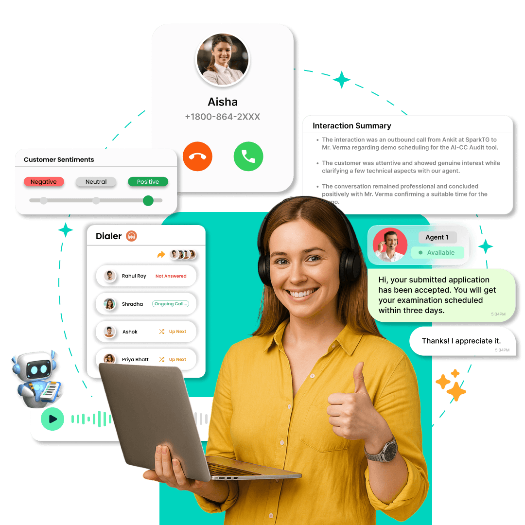 SparkTG Dashboard