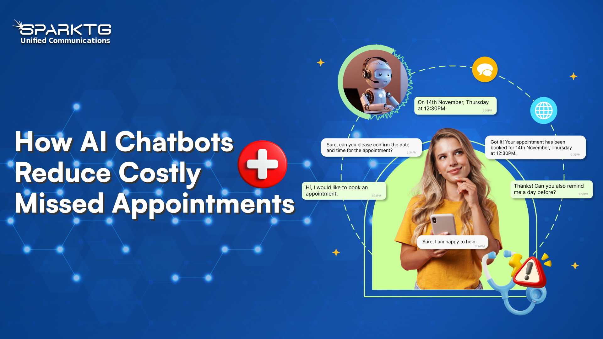 AI Chatbot for Healthcare | Reduce Missed Appointments by 40%